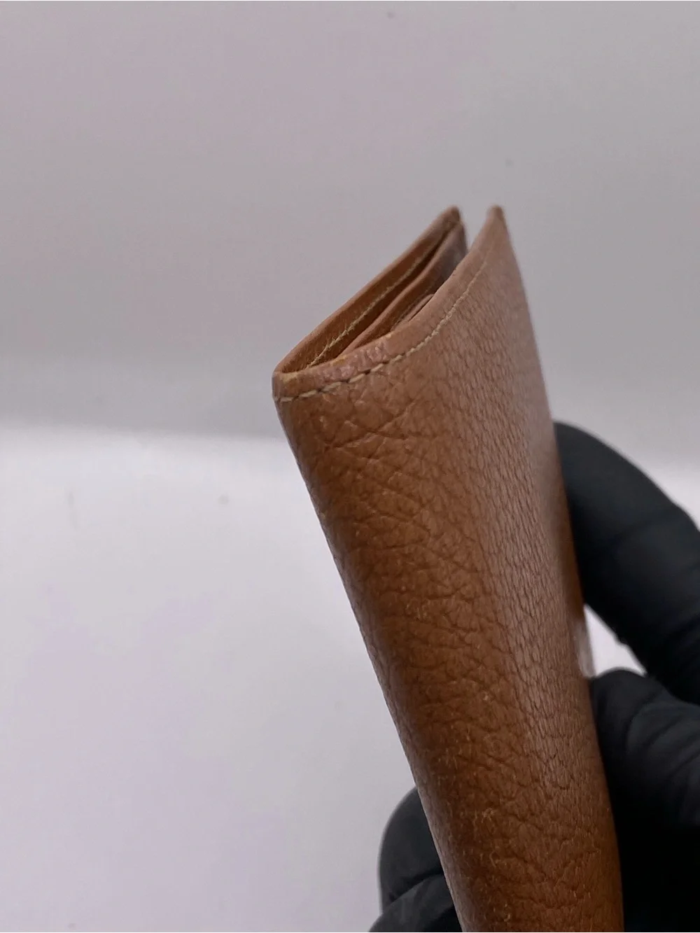 Burberry textured leather